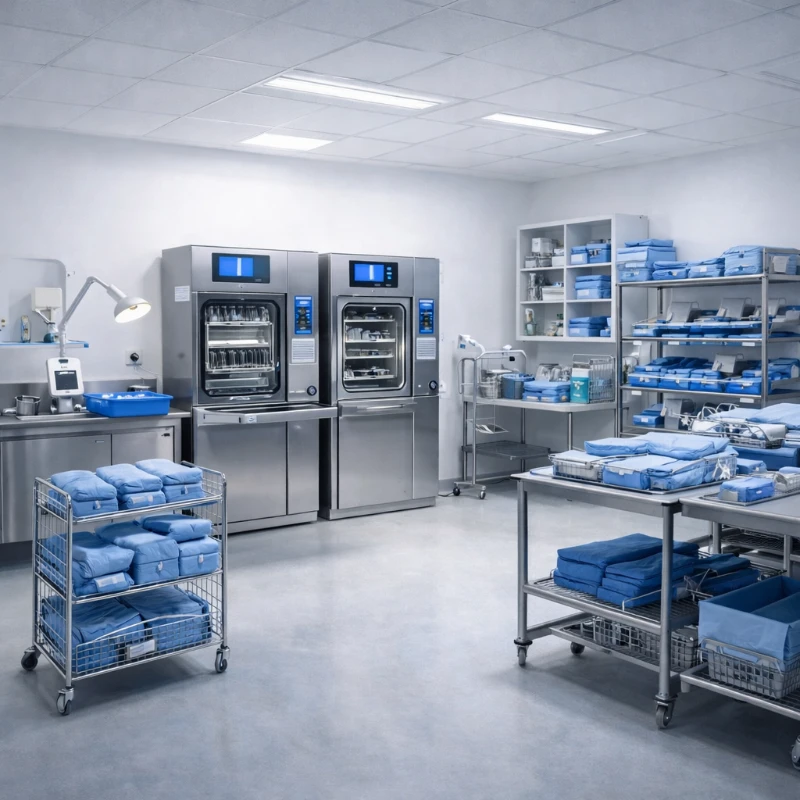 Central Sterile Services Department (CSSD) equipment